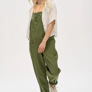 Lucy & Yak dungarees | US 4/UK 8 | Fern Green